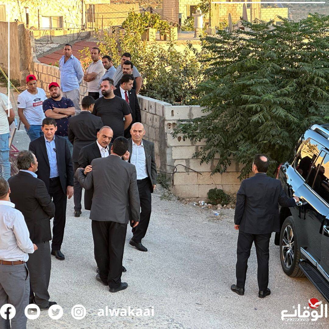الخصاونة يقدم واجب العزاء بوفاة الصحفي جمال حداد