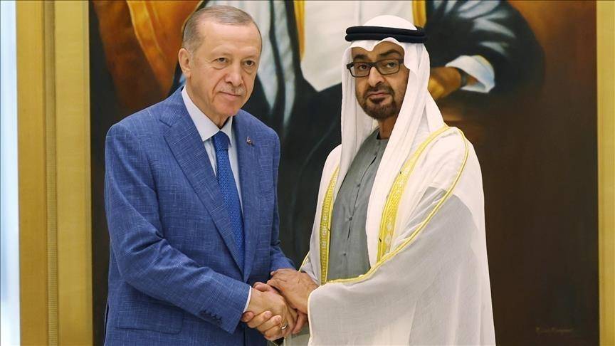 أردوغان: لرئيس الإمارات موقف حازم حيال مشروع طريق التنمية
