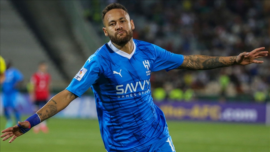 الهلال يفوز على نساجي ونيمار يسجل أول أهدافه