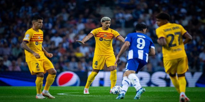 برشلونة يفوز على بورتو بدوري أبطال أوروبا