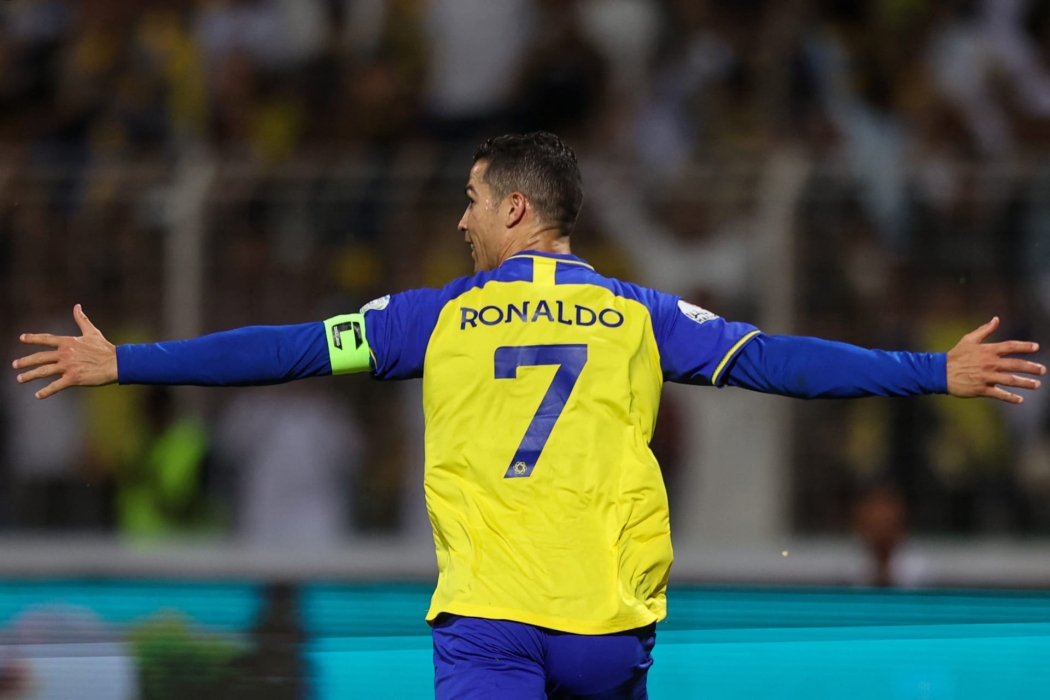 رونالدو … أيقونة في الملاعب السعودية