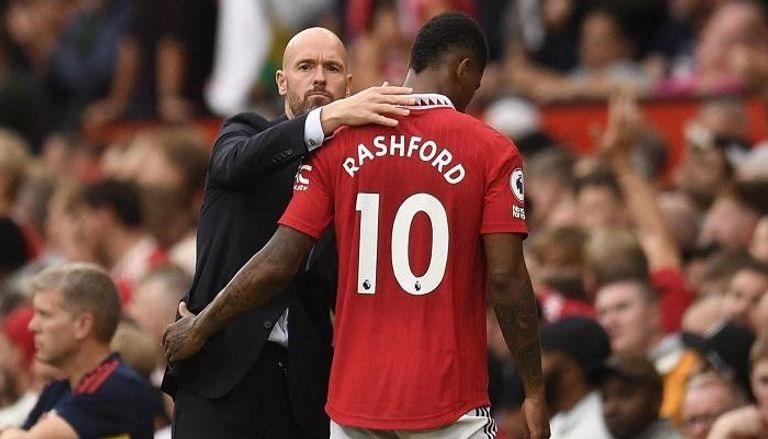 راشفورد يواجه خطر الإبعاد في مانشستر يونايتد