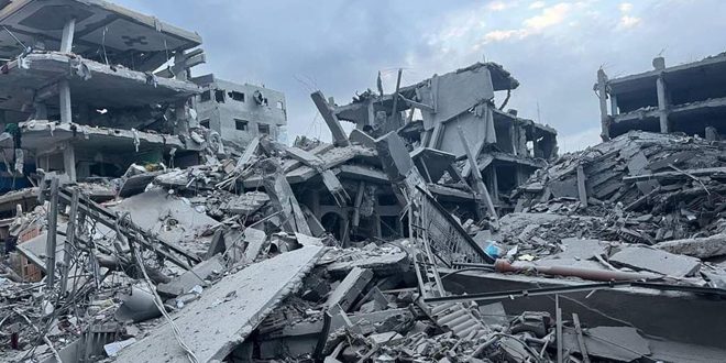 الاحتلال يدمر أكثر من 13 ألف منزل خلال عدوانه المتواصل على قطاع غزة