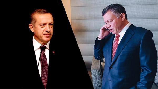 أردوغان للملك: تركيا مستعدة للوساطة لإنهاء التوتر في فلسطين