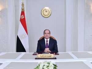 السيسي: جهود مصر مستمرة للدفع نحو التهدئة بين إسرائيل وحماس