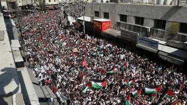مظاهرات في دول أوروبية وعربية تضامنا مع غزة