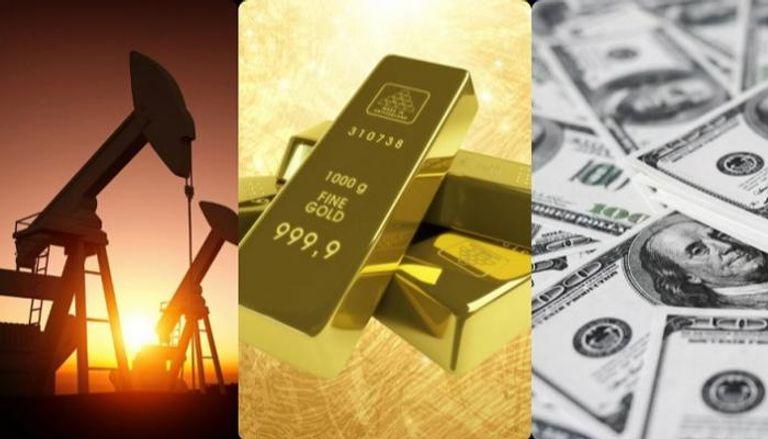 خسائر جديدة للنفط والذهب والأسهم