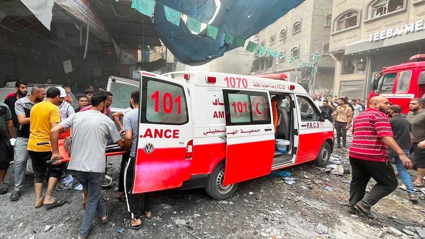 الهلال الأحمر الفلسطيني: 17 انتهاكا إسرائيليا ضد طواقمنا بغزة
