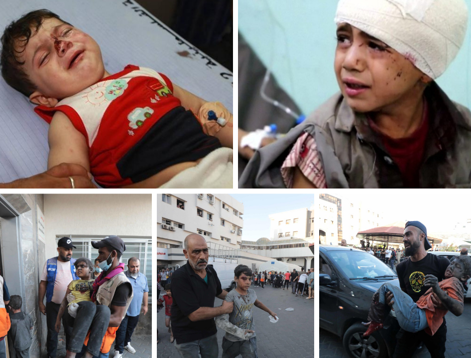 داخلية غزة: 64 من الشهداء نساء وأطفال