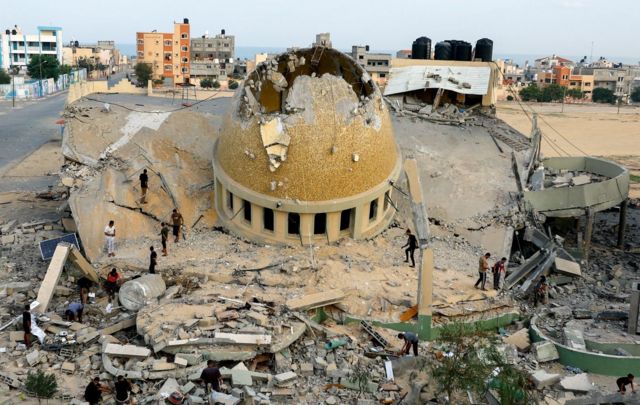 الاحتلال الإسرائيلي يدمر 31 مسجدا في غزة