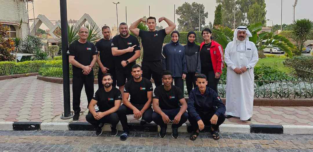 بعثة الاتحاد الاردني لرفع الأثقال  تغادر إلى مصر