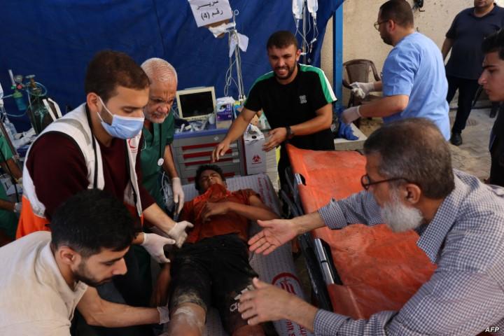 وزارة الصحة بغزة تعلن الانهيار التام بمستشفيات القطاع