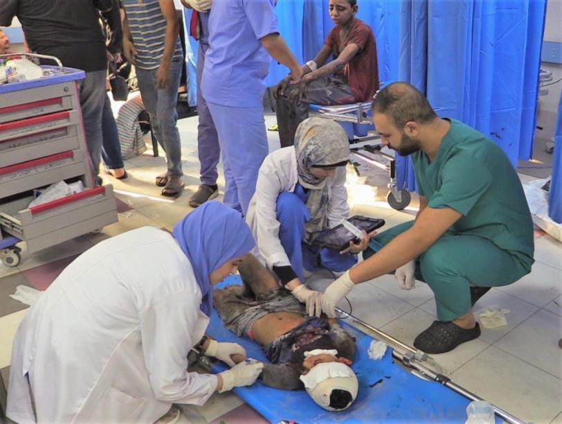 الصحة بغزة: لم نعد قادرين على استقبال المصابين
