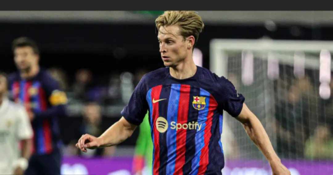 تأكد غياب دي يونج عن مباراة الكلاسيكو أمام ريال مدريد
