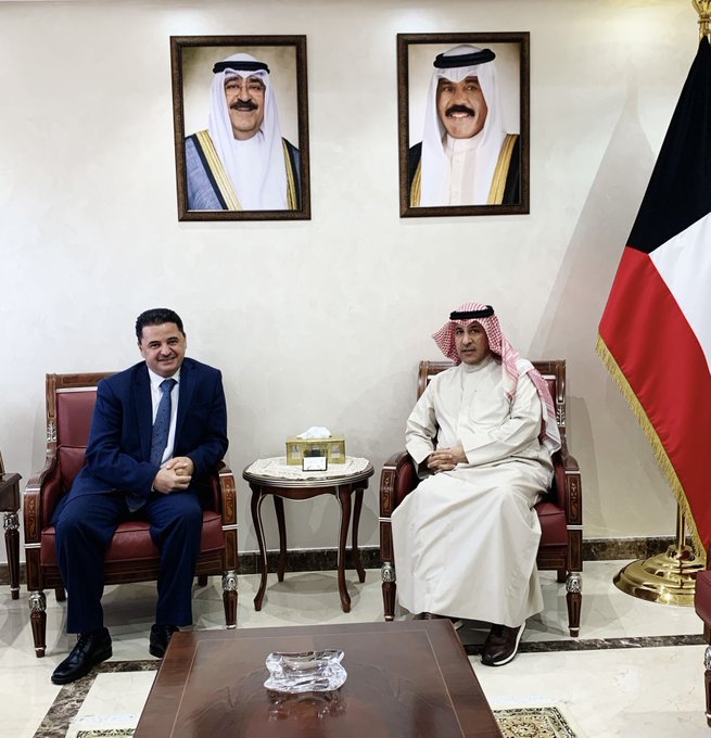 الديحاني يستقبل المجالي في الكويت