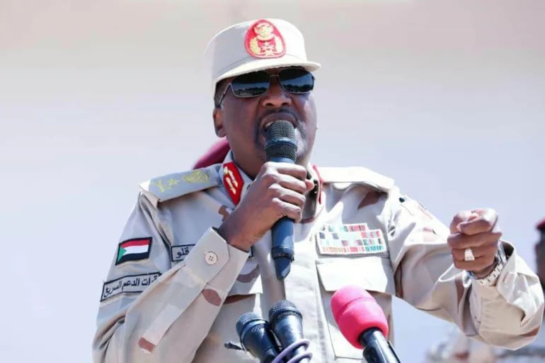 الفريق دقلو : يفرج عن 265 من أسرى الجيش السوداني