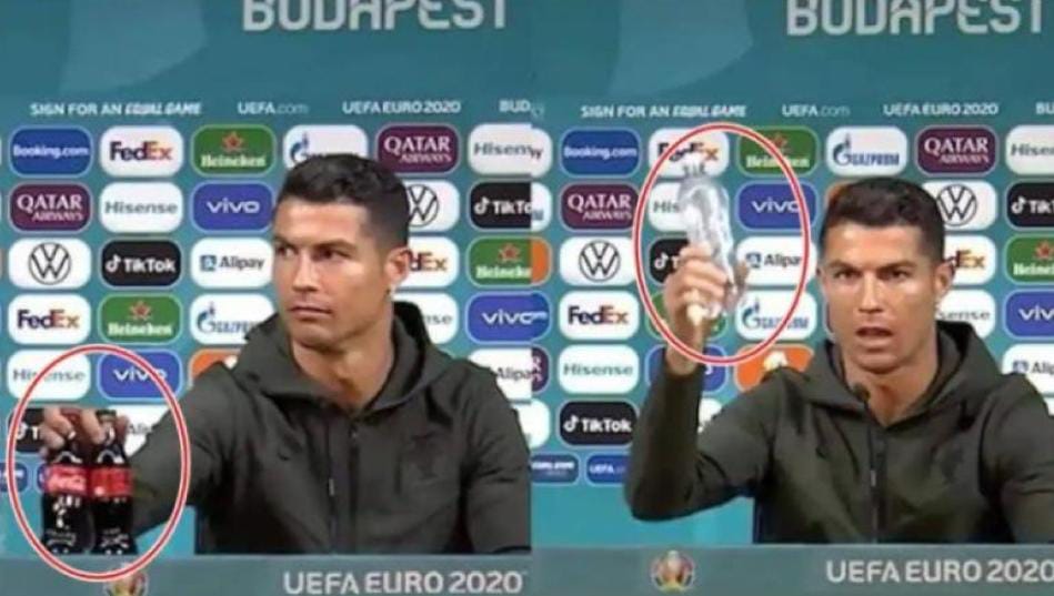 «كوكاكولا» تخسر 4 مليارات دولار بسبب رونالدو