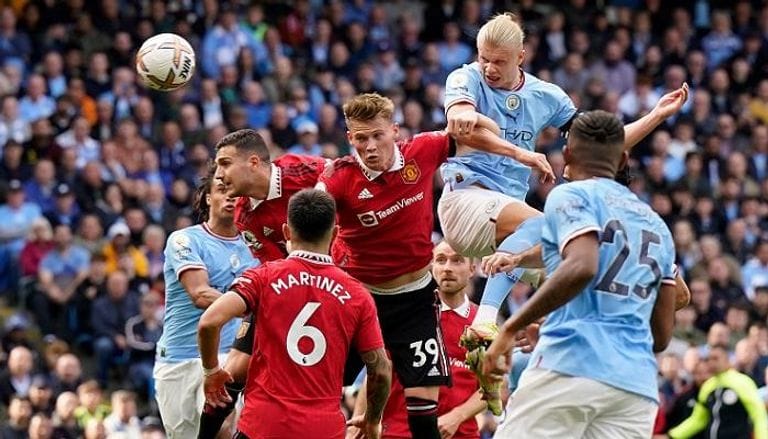 اقوى مباراة في الدوري الإنجليزي...ديربي مانشستر يونايتد والسيتي