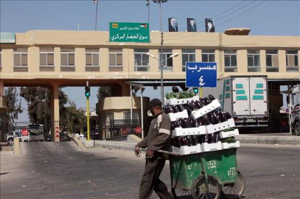 4455 طن خضار وفواكه ترد للسوق المركزي السبت