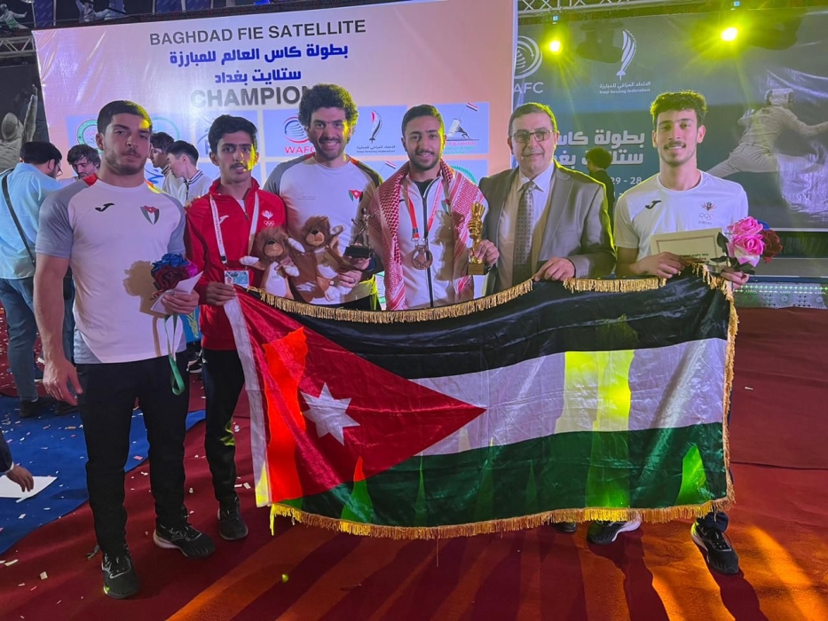 المصري يتوج بالميدالية البرونزية كأس العالم بالمبارزة