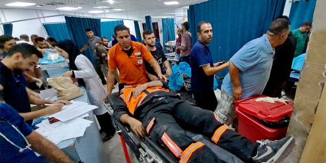 8306 شهداء و21048 جريحاً جراء عدوان الاحتلال الإسرائيلي المتواصل لليوم الـ24 على قطاع غزة
