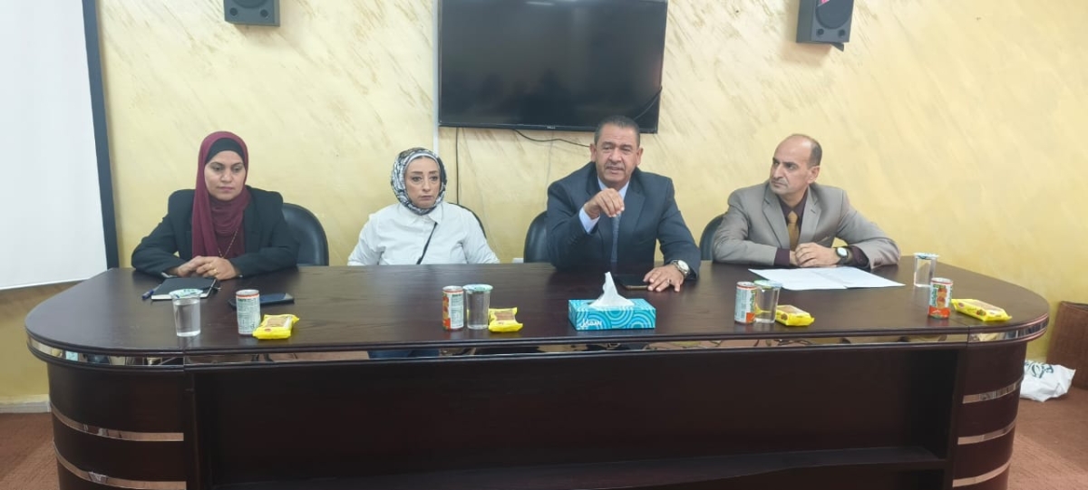 الشقيرات يجتمع بضباط إرتباط الإعلام في مديرية تربية بصيرا