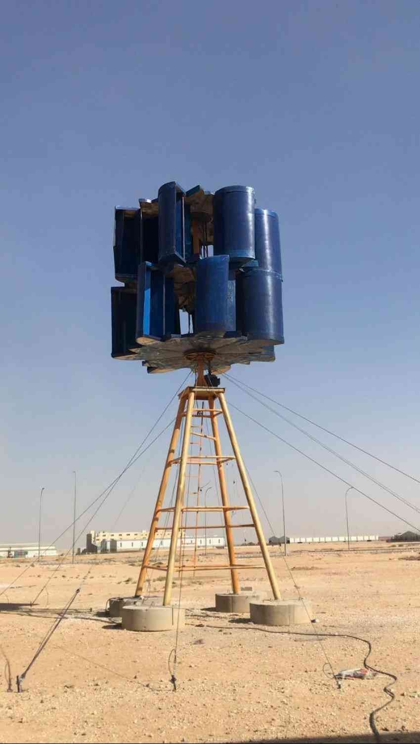 شركة أردنية تبتكر تصميما لاستغلال طاقة الرياح