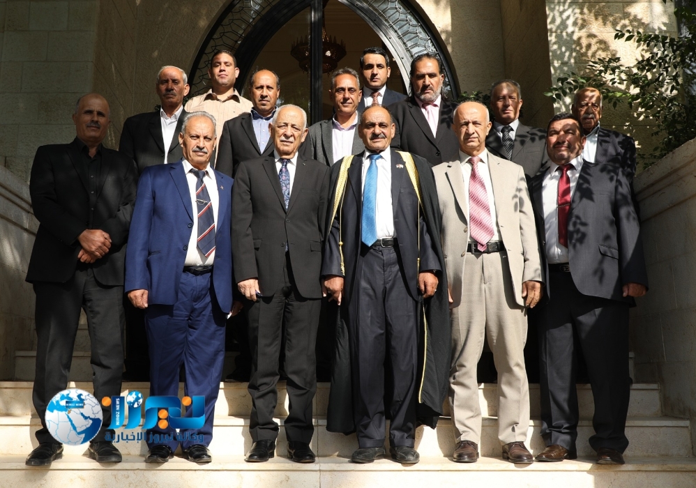 العيسوي يلتقي وفدًا من خمس بلدات باربد  برئاسة الحاج عبد المهدي الدحادحه... صور 
