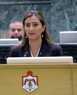 النائب دينا البشير : التكاتف الشعبي والرسمي هو السبيل لتجاوز الأزمة المحيطة