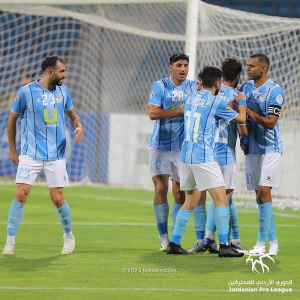 الفيصلي يسحق  الجليل في الدوري الأردني