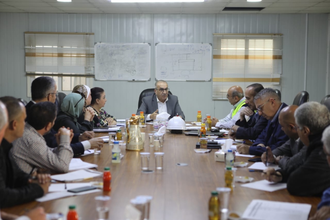 أبو السمن : التأخير في تنفيذ مستشفى الأميرة بسمة الجديد لم يعد مقبولا...صور