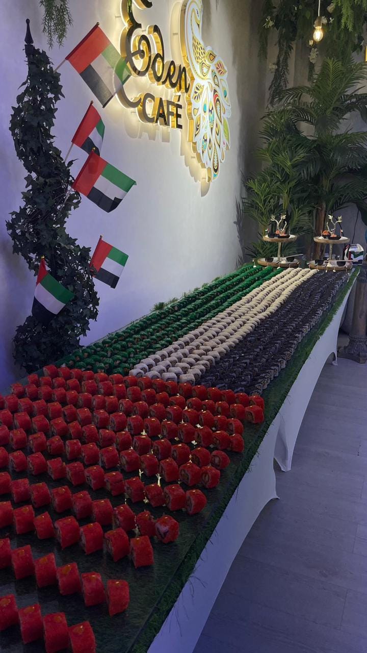 في يومه الثاني بمناسبة يوم العلم :”مهرجان السوشي والسويت بنكهات إماراتية...صور