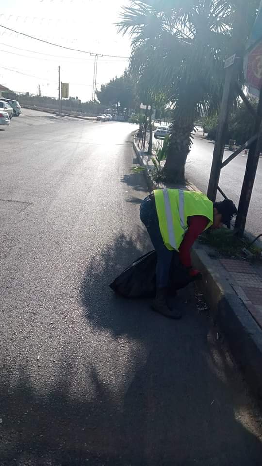 مجلس الخدمات المشتركة لمحافظة اربد ينفذ  حملة تنظيف  مكثفة