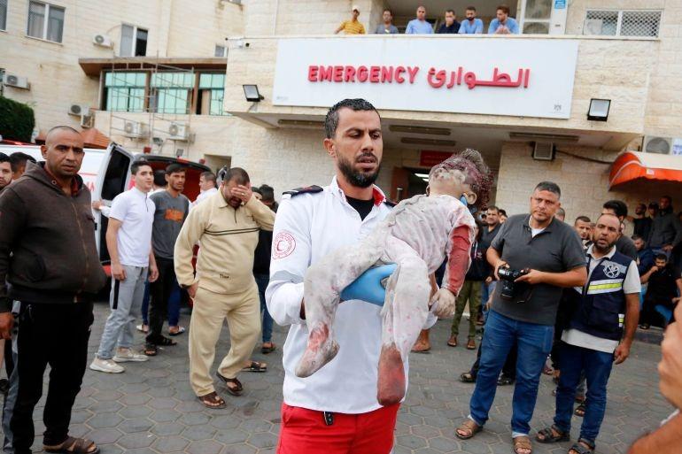 أطباء في الكيان الصهيوني يطالبون بقصف مستشفيات غزة