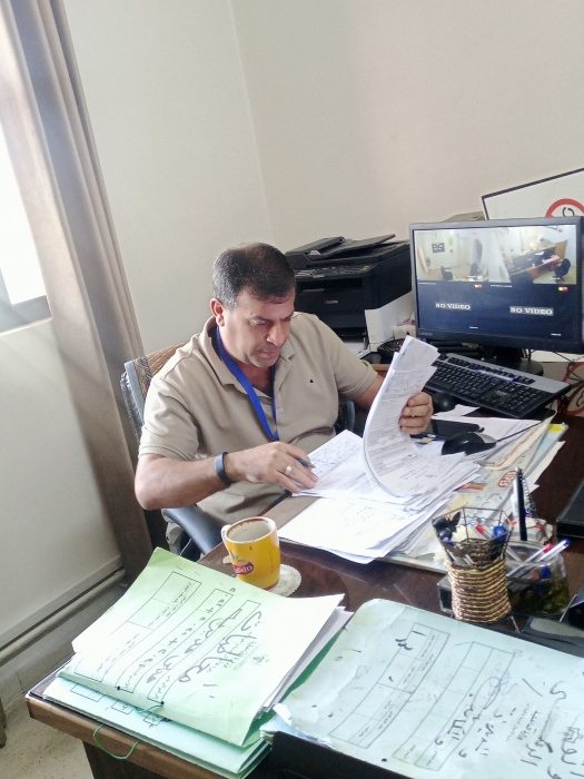 جهود وتميز أداء كوادر مكتب دائرة الأحوال المدنية والجوازات في عين البيضاء محافظة الطفيلة