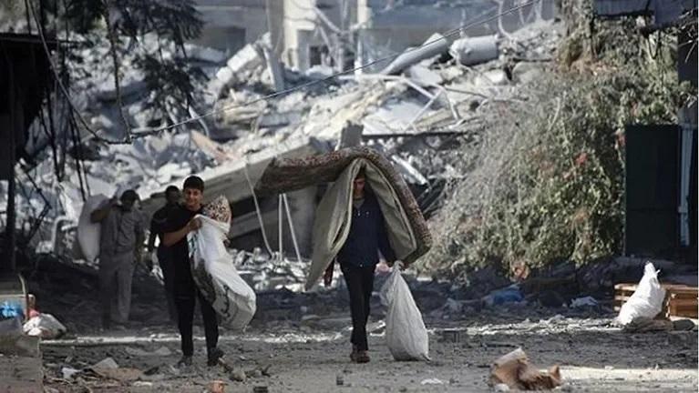 ملاجئ غزة لا تستطيع استيعاب الوافدين الجدد