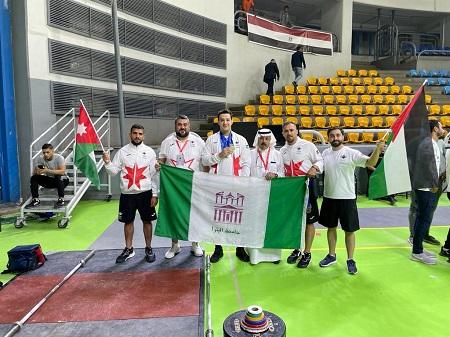 الصلاج من جامعة البترا يفوز بذهبية البطولة العربية الإفريقية لرفع الأثقال