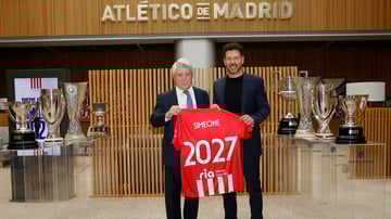 سيميوني يمدد عقده مع أتلتيكو مدريد حتى عام 2027