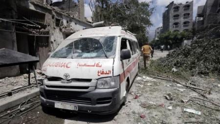 صحة غزة: حفر مقبرة جماعية في مجمع الشفاء لدفن 100 شهيد