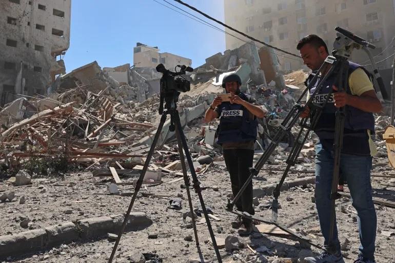 الاحتلال يحرض عالميا ضد صحفيي غزة