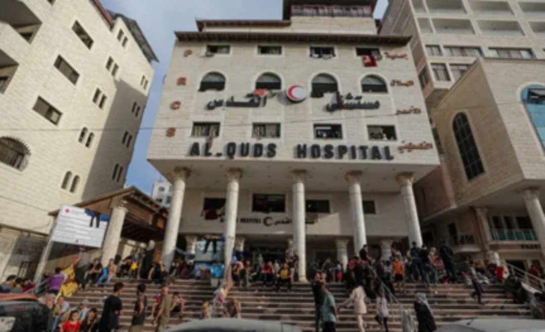 الهلال الأحمر الفلسطيني: خروج مستشفى القدس في غزة عن الخدمة