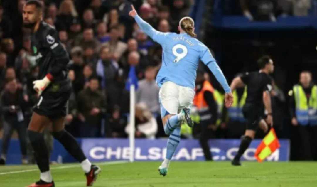 هدف هالاند اليوم أمام تشيلسي في الدوري الإنجليزي