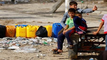 13 ألف حالة مصابة بمرض جلدي في غزة لشح المياه