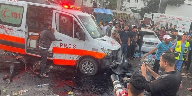 هيومن رايتس ووتش تطالب بالتحقيق في جرائم الاحتلال بحق القطاع الصحي في غزة
