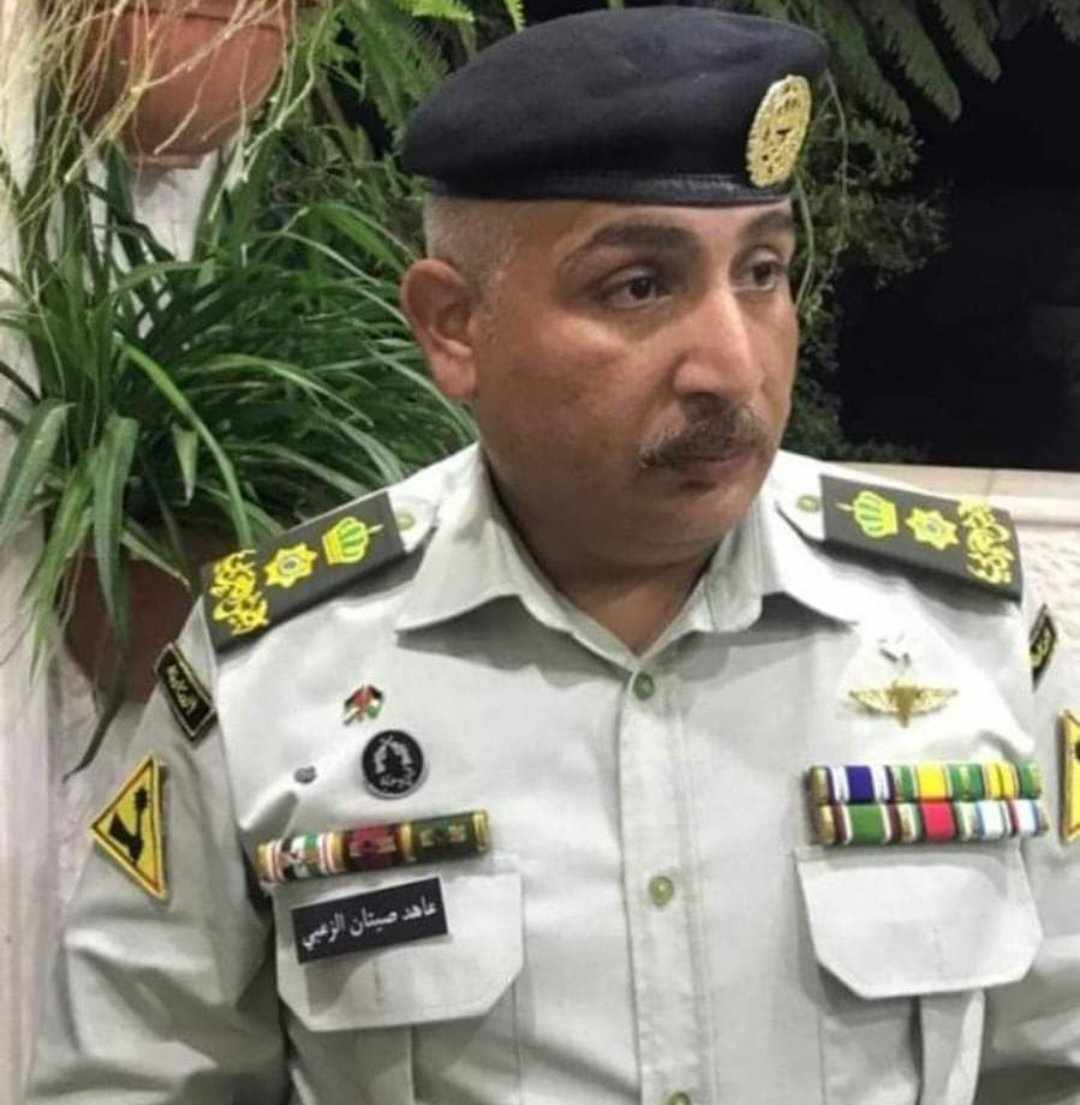 إرادة ملكية بترفيع عاهد صيتان الزعبي لرتبة مقدم