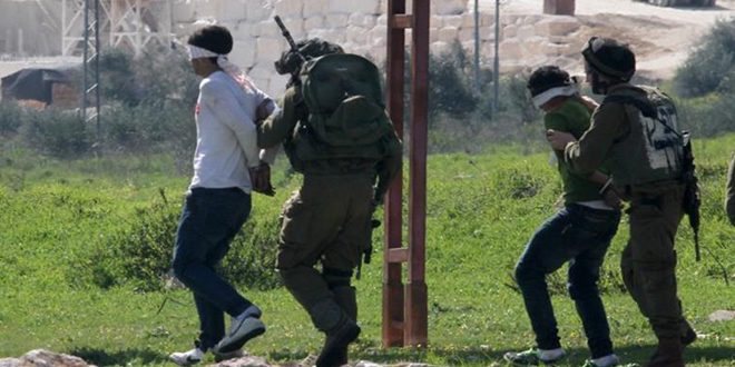 قوات الاحتلال تعتقل 35 فلسطينياً في الضفة الغربية