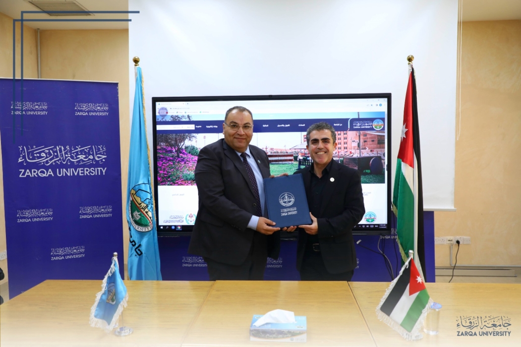 وفد من جامعة روح القدس اللبنانية يزور جامعة الزرقاء
