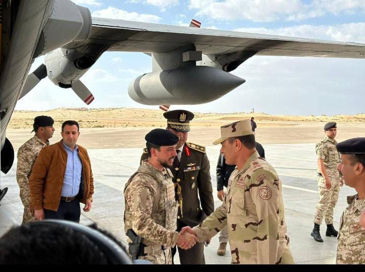 حزب الشعلة الاردني يثمن مبادرة ولي العهد بالوصول إلى مطار العريش