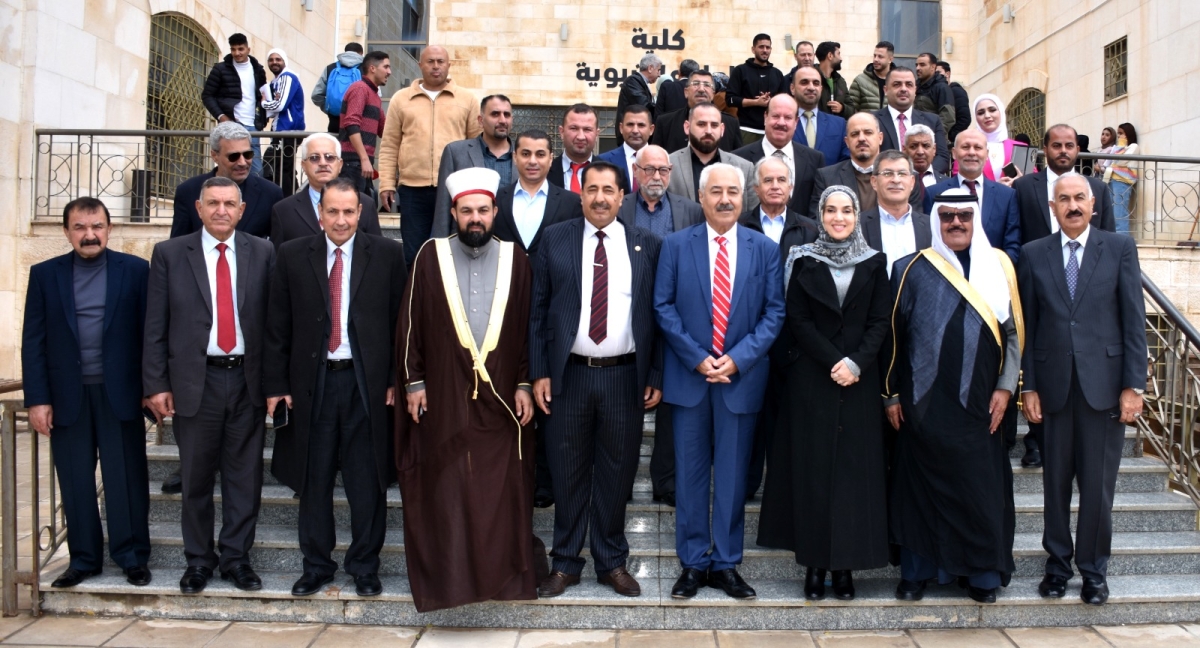 ندوة عن دور الملك في مساندة الأهل في قطاع غزة بجامعة جدارا