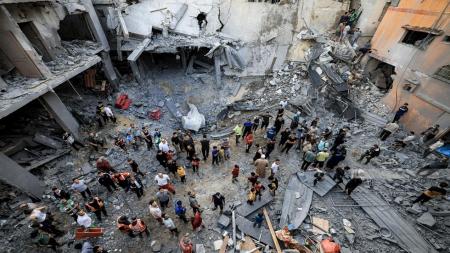 ارتقاء أكثر من 13300 فلسطيني في غزة منذ بدء الحرب